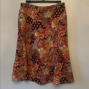 R.Q.T Western Motif Skirt, Size XL